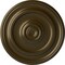 Ekena Millwork Kepler Traditional Ceiling Medallion (For Canopies up to 5 1/4"), 23 5/8"OD x 1 3/4"P, Brass CM24KPBRS - alternate 1